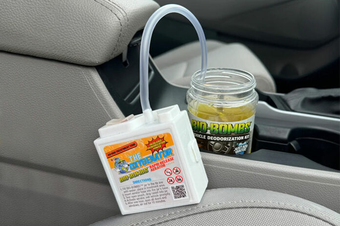bio-bombs désodorisant odeurs voiture