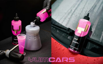 avis yum cars foam + céramique voiture