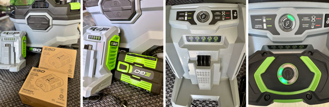 batterie et chargeur EGO Power